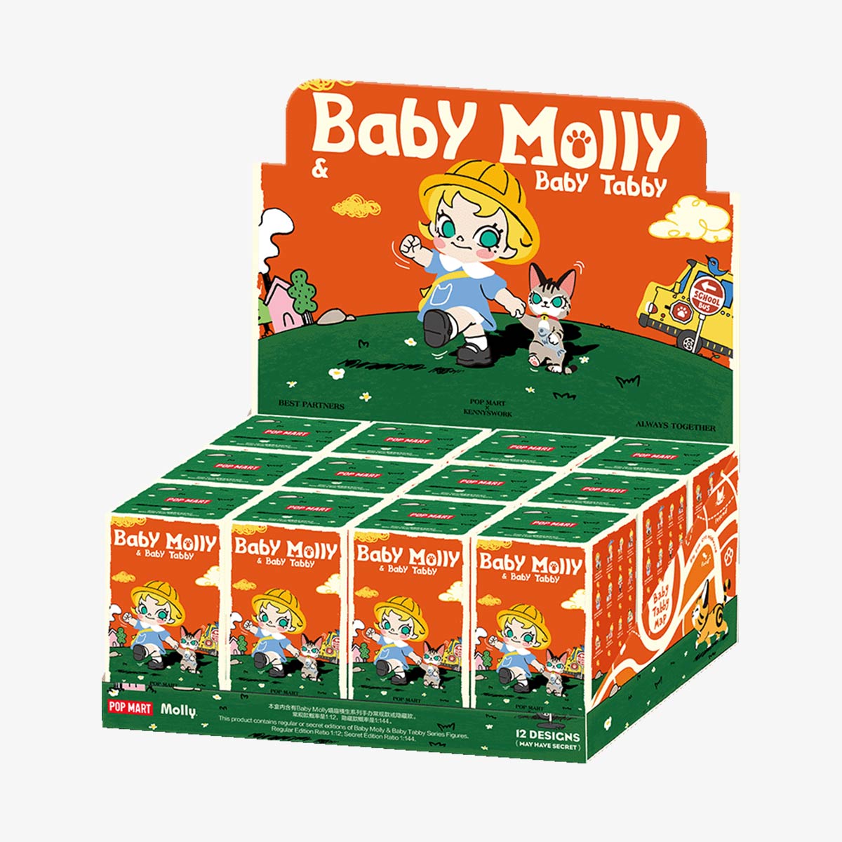 Pop Mart Baby Molly Pocket Friends Series Vinyl Plush