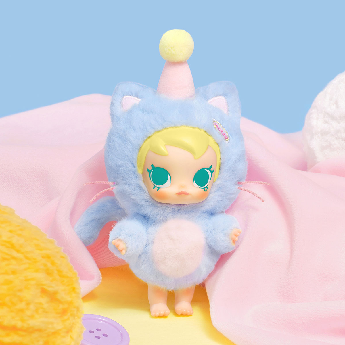 Baby Molly Pocket Friends Series-Vinyl Plush Pendant Blind