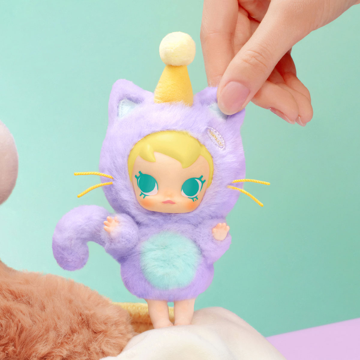 Baby Molly Pocket Friends Series-Vinyl Plush Pendant Blind