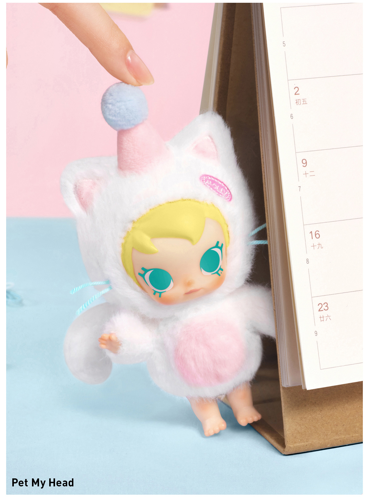 Baby Molly Pocket Friends Series-Vinyl Plush Pendant Blind