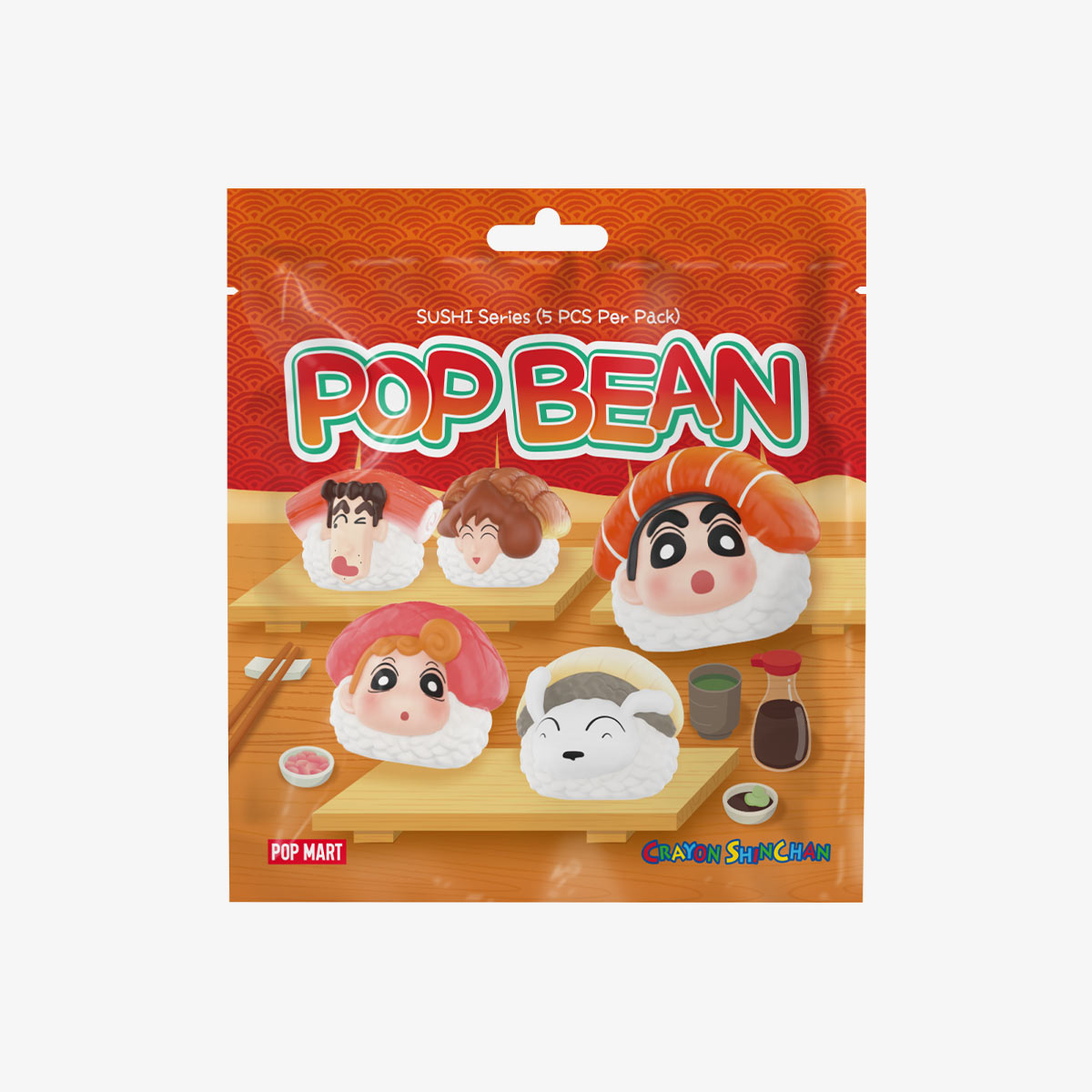 その他 popmart POPBEAN POP BEAN SUSHI Series （5 PCS Per Pack） - POP MART (United
