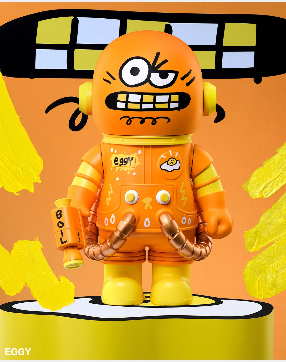 MEGA SPACE MOLLY 400% Jon Burgerman - POP MART (United States)