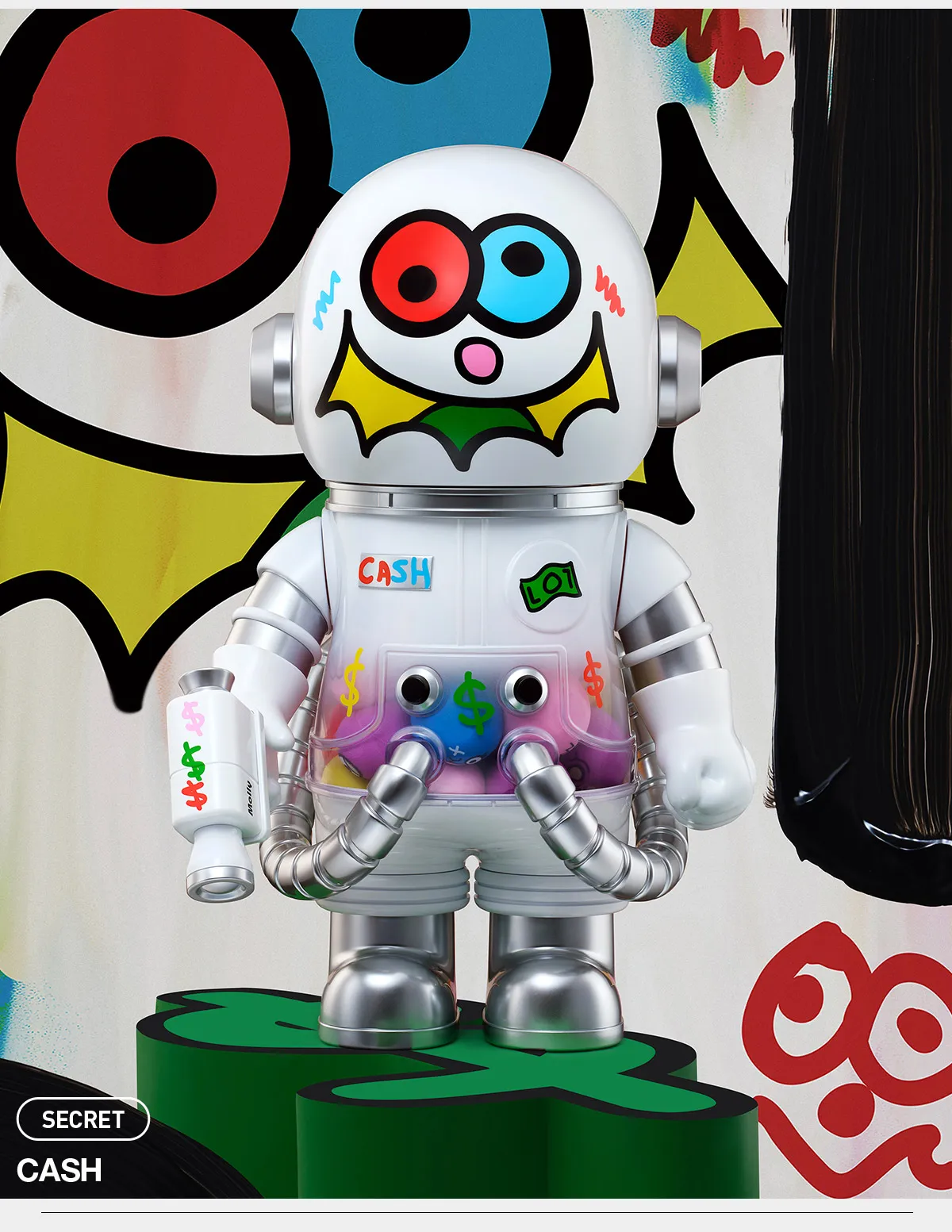 POP NOW:MEGA SPACE MOLLY 400% JON BURGERMAN SPACE CADETS