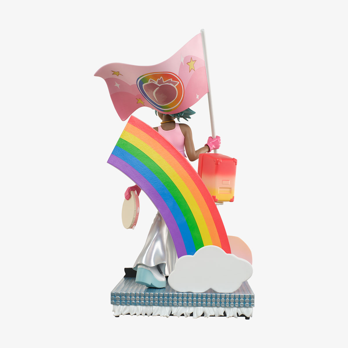 Frankie popmart peach riot ポップマート　3種セット Peach Riot Rainbow Riot Figurine - POP MART (United States)