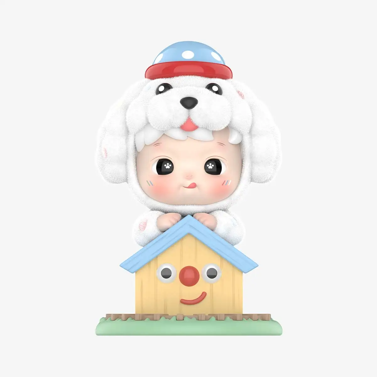 HACIPUPU Fluffy Puppy Figure