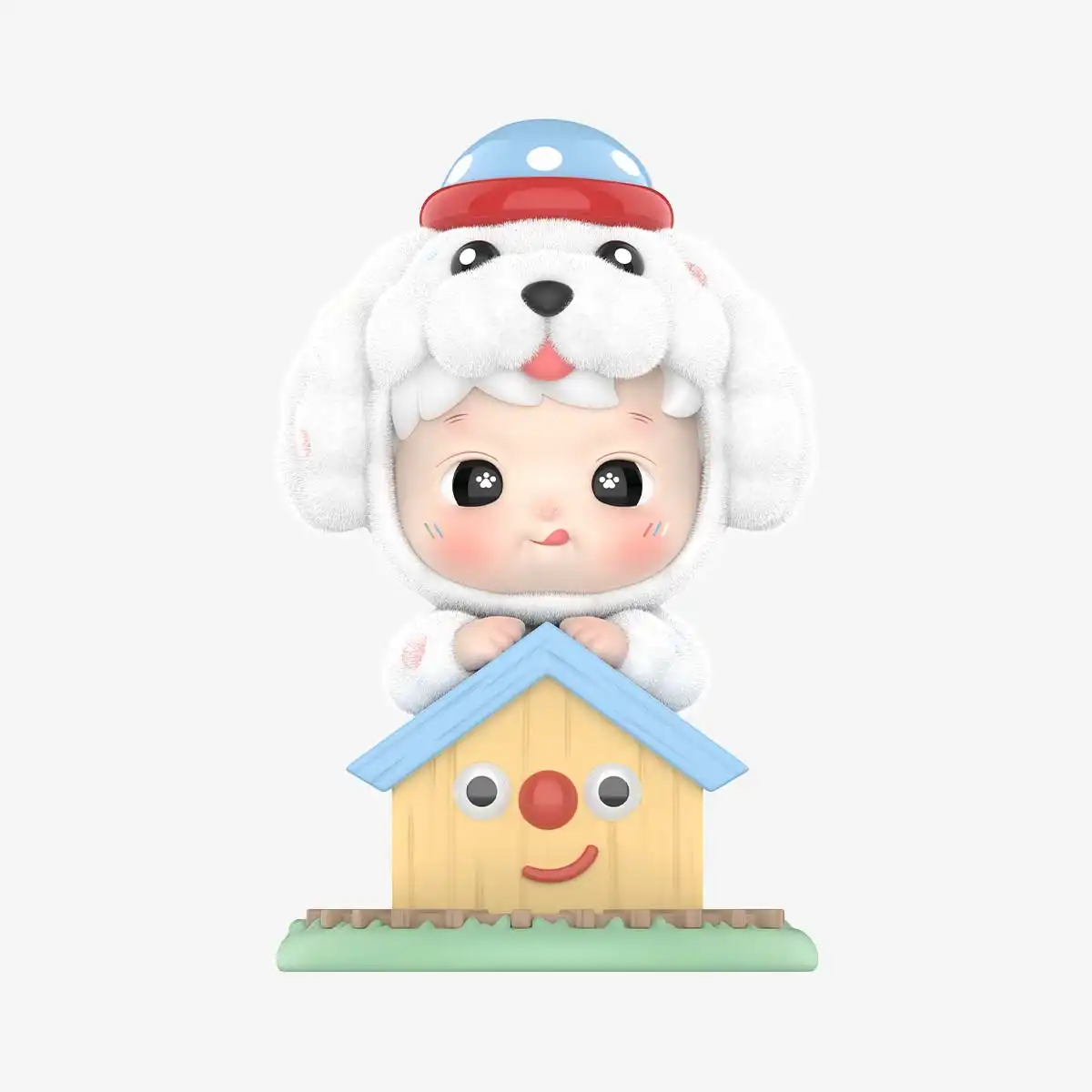 HACIPUPU Fluffy Puppy Figure