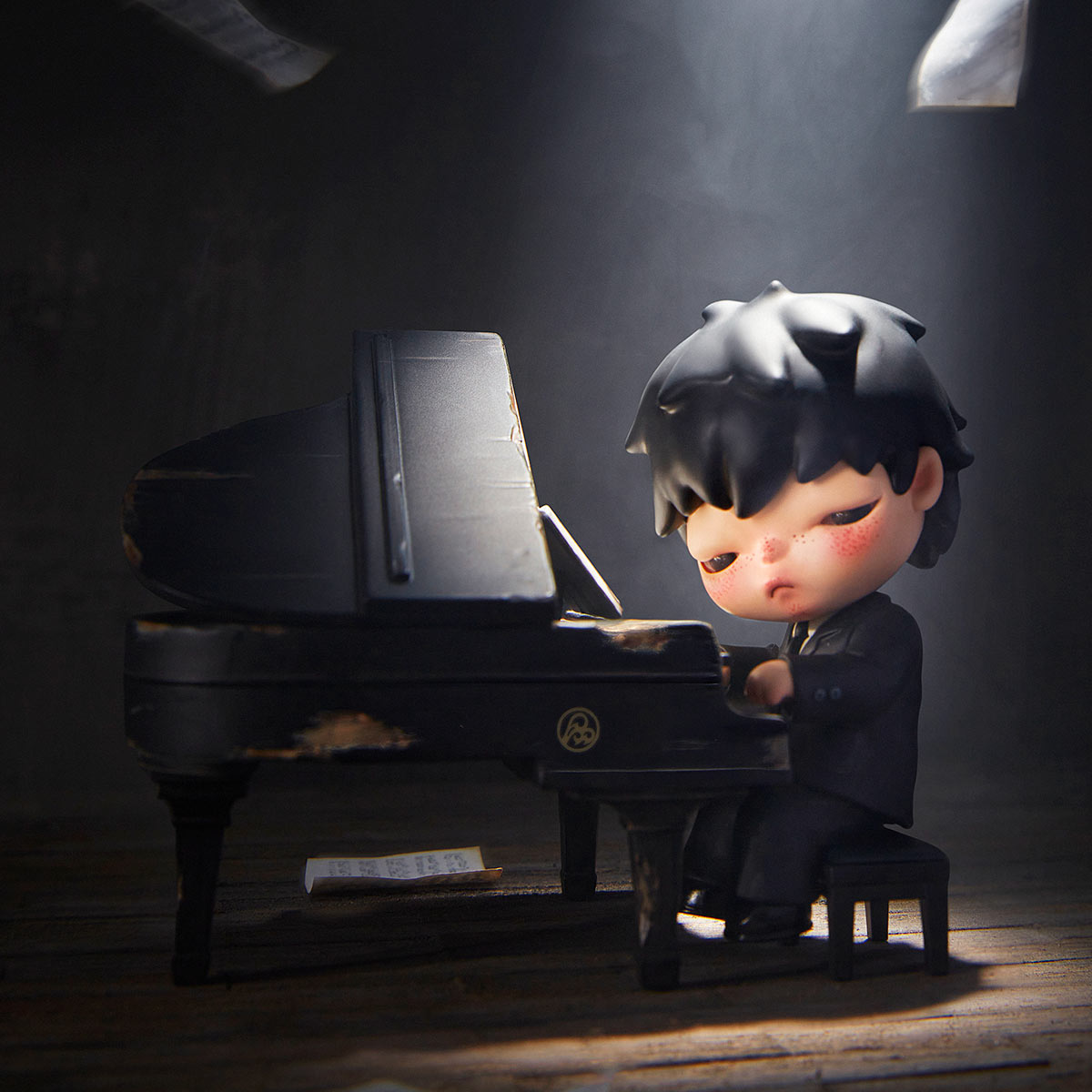 格安saleスタート ボ Hirono The Pianist Figure - POP MART (United States) その他