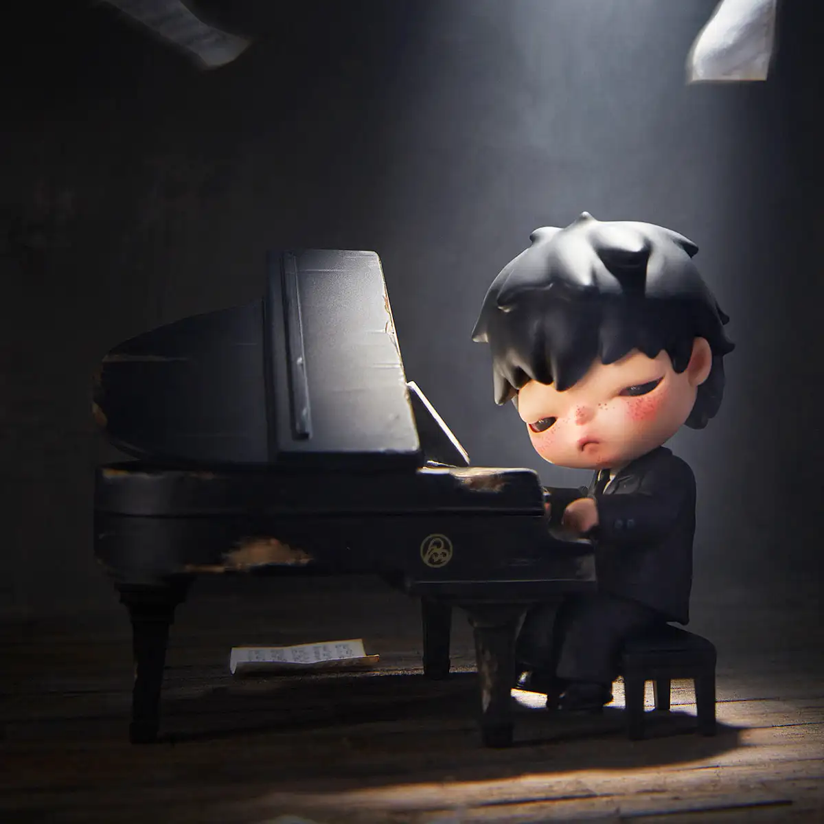 Hirono The Pianist Figure