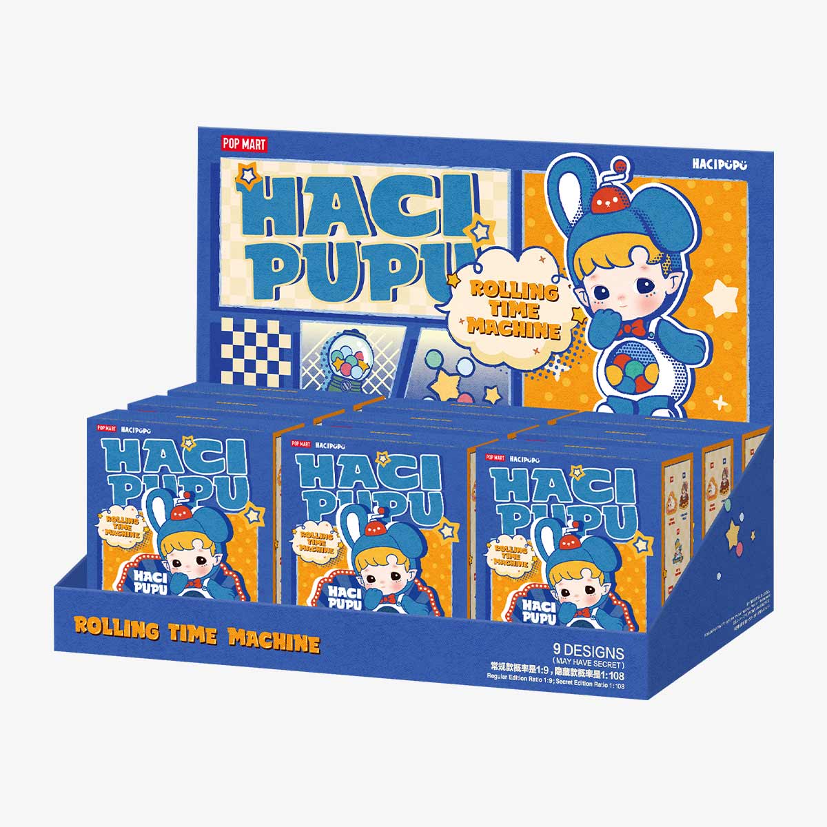 HACIPUPU Rolling Time Machine Series-Fridge Magnet Silicone