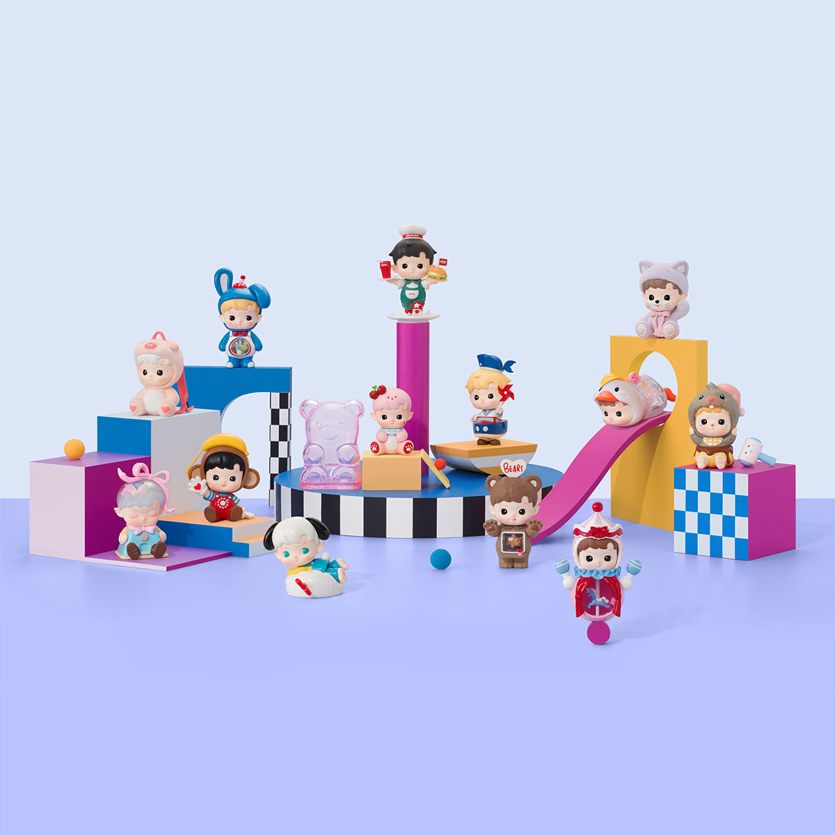 超安い品質 HACIPUPU Rolling Time Machine Series Figures - POP MART その他