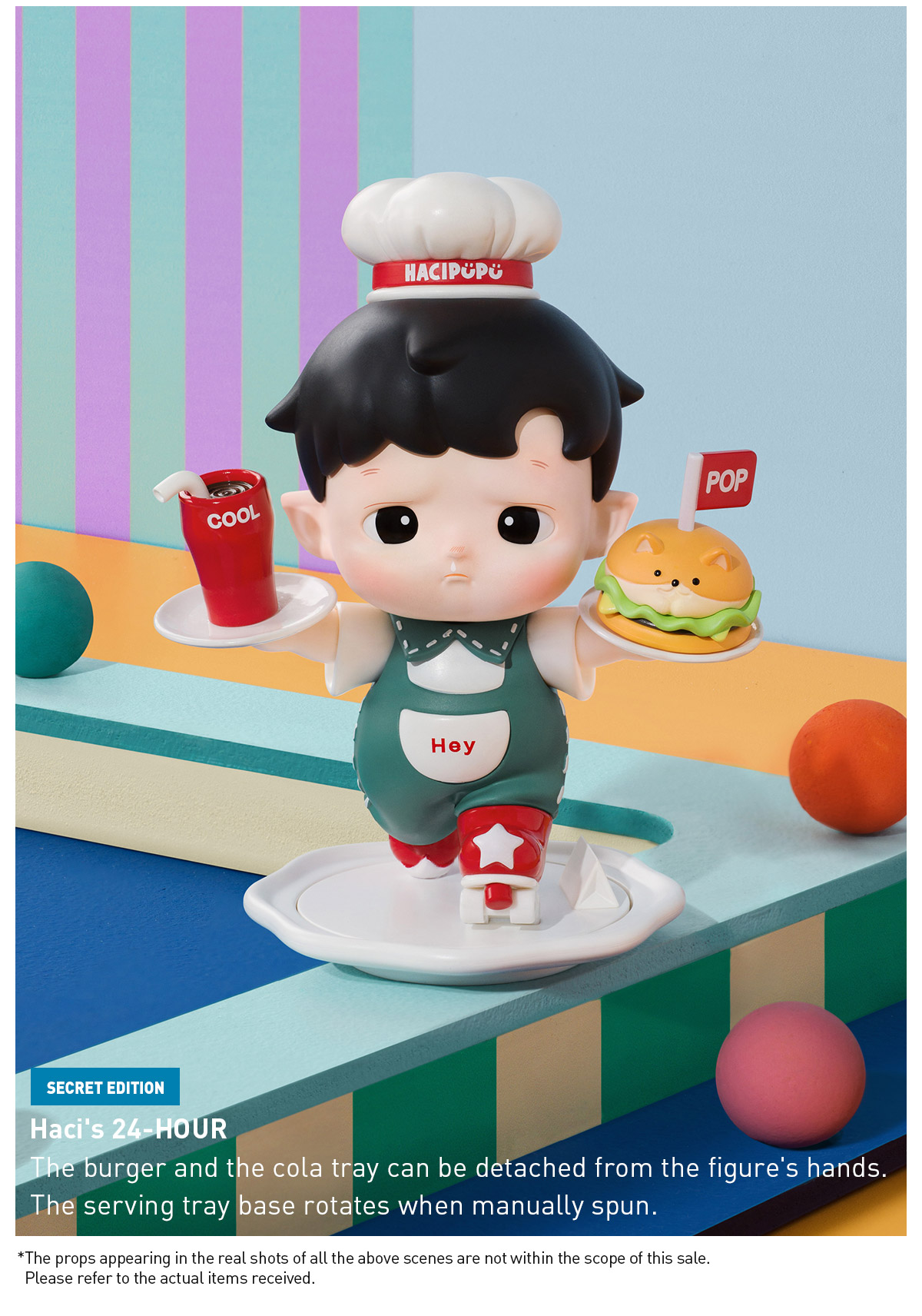 HACIPUPU Rolling Time Machineシークレット HACIPUPU Rolling Time Machine Series Figures - POP MART