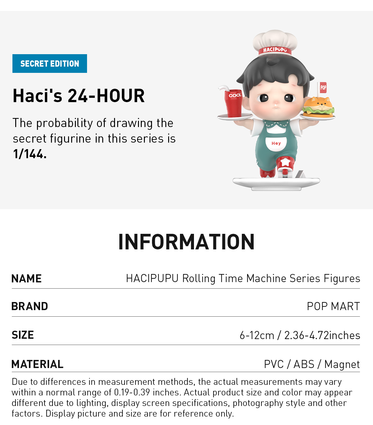POP NOW:HACIPUPU Rolling Time Machine Series Figures - POP