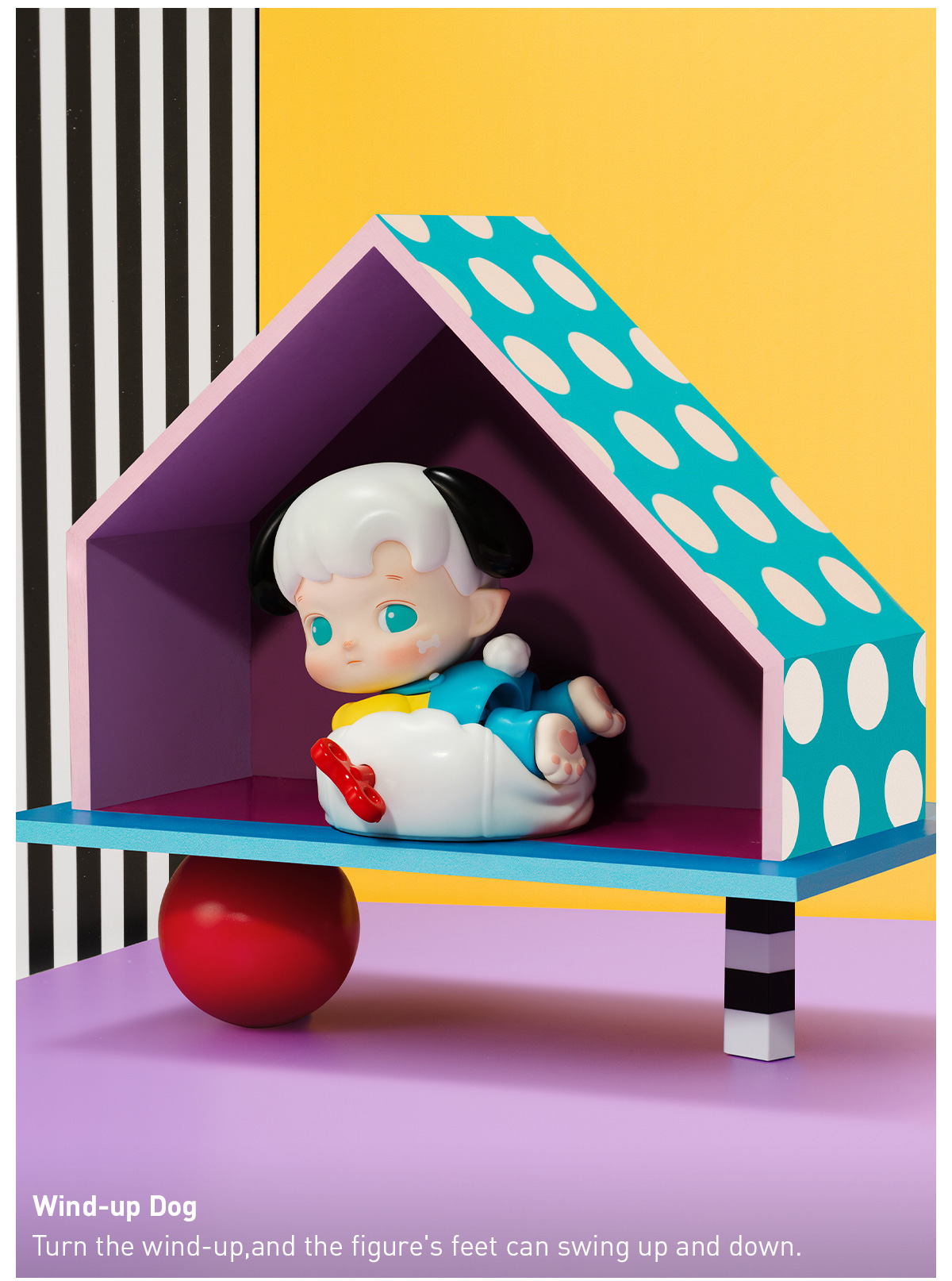 POP NOW:HACIPUPU Rolling Time Machine Series Figures - POP MART