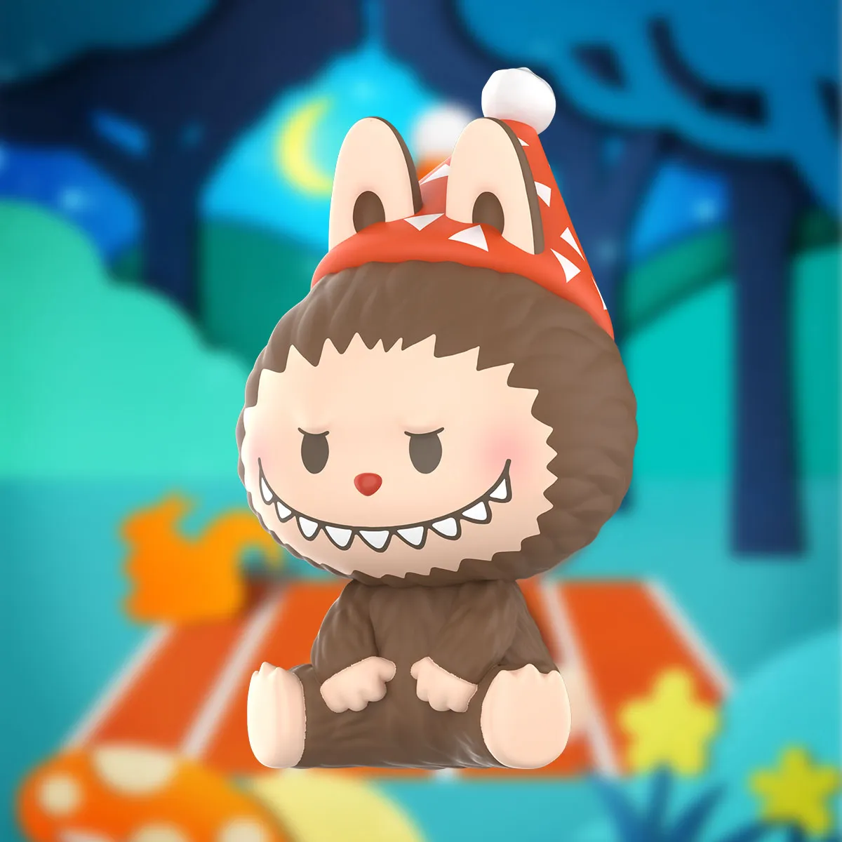 POP BEAN THE MONSTERS Forest Fairy Tale Set-LABUBU Waiting For The 