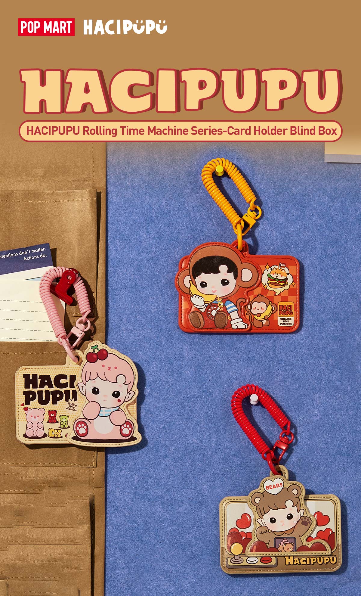 HACIPUPU Rolling Time Machine Series Figures - POP MART