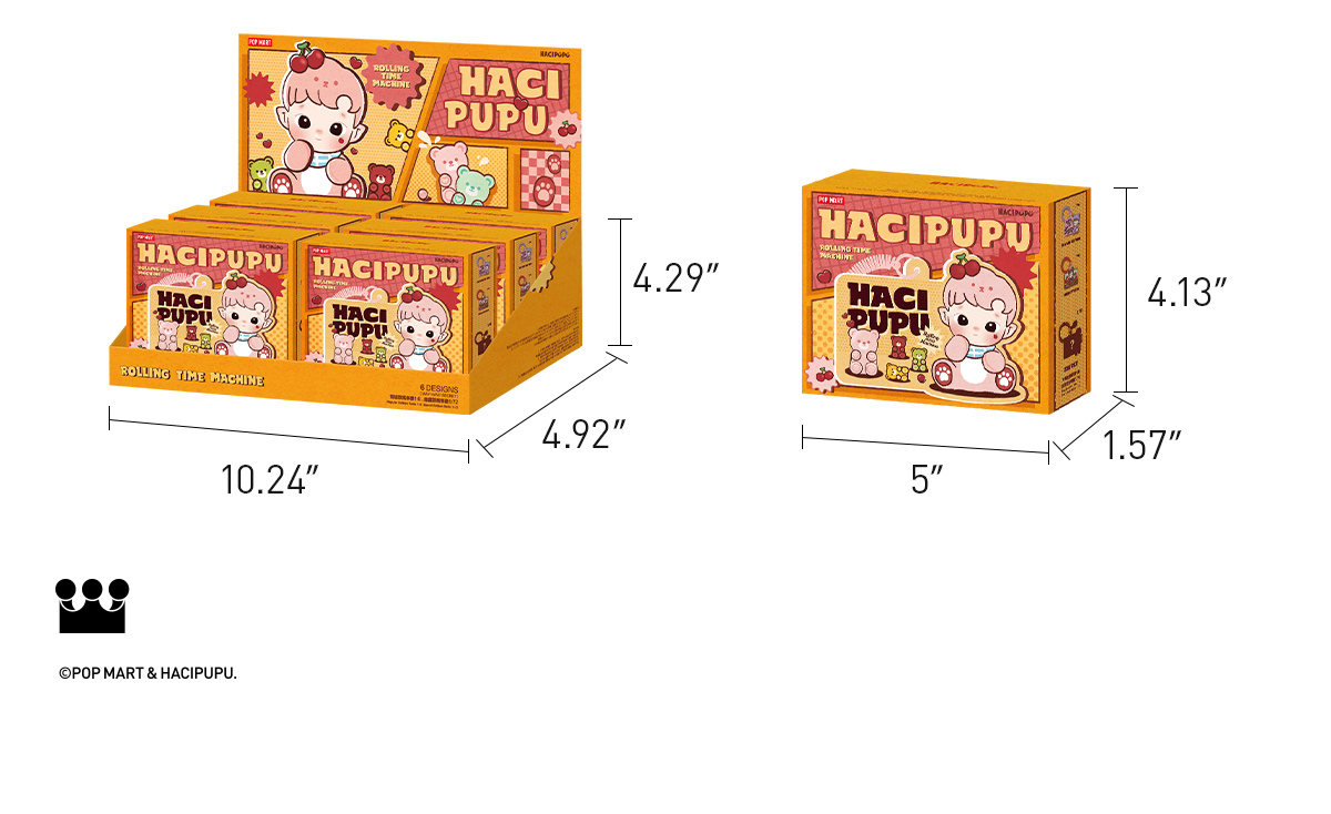 HACIPUPU-Rolling Time Machine Series-Card Holder Blind Box