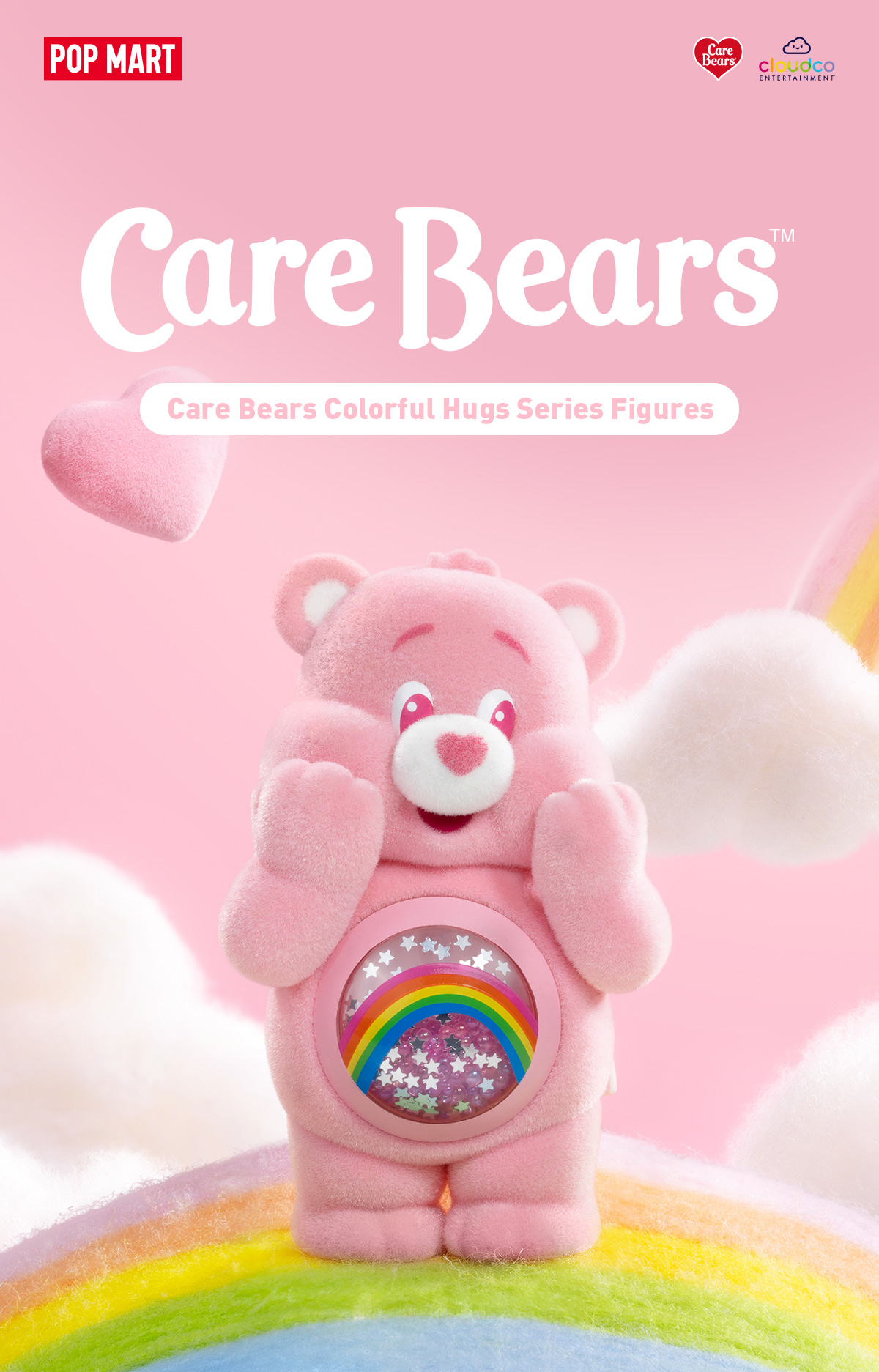 POP NOW:Care Bears Colorful Hugs Series Figures - POP MART