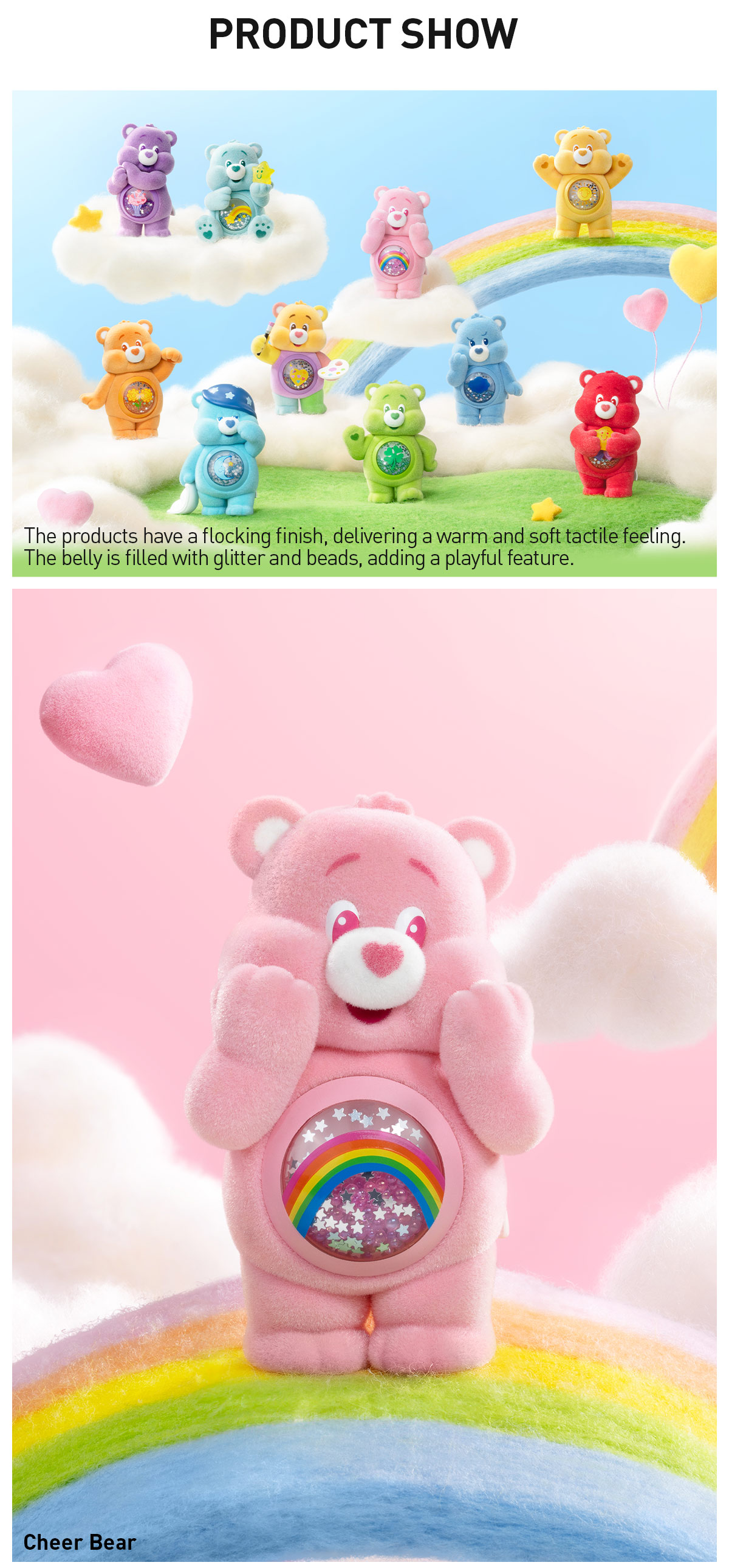 POP NOW:Care Bears Colorful Hugs Series Figures - POP MART
