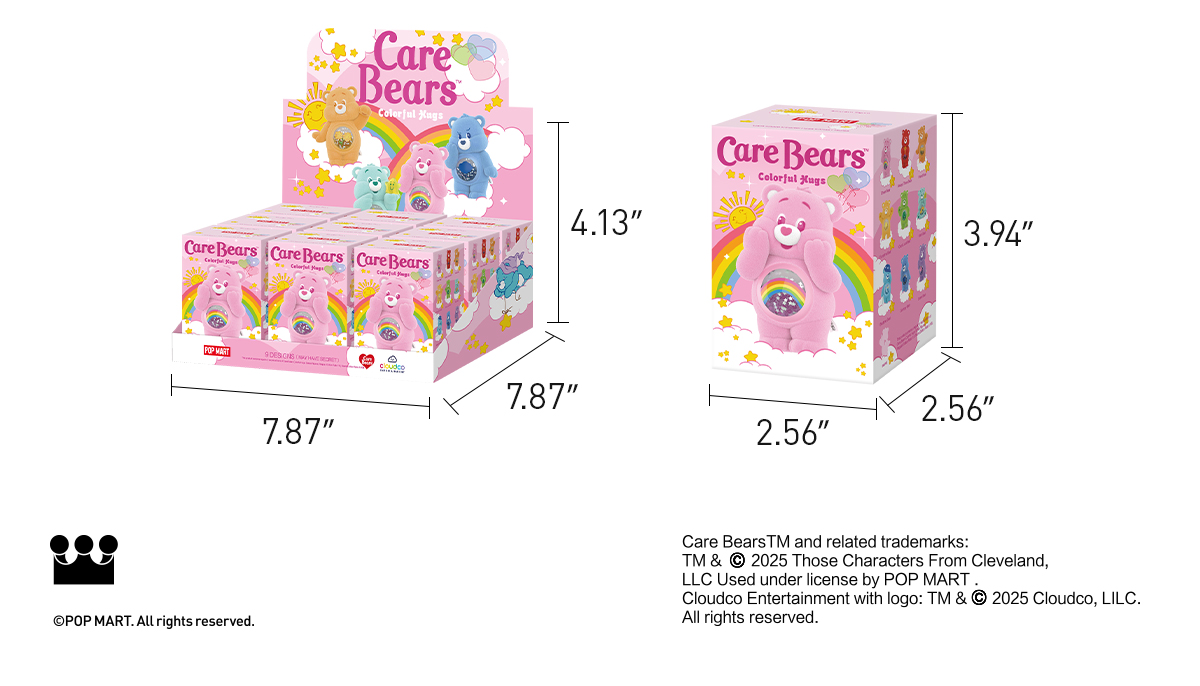 Care Bears Colorful Hugs Series Figures - POP MART (United