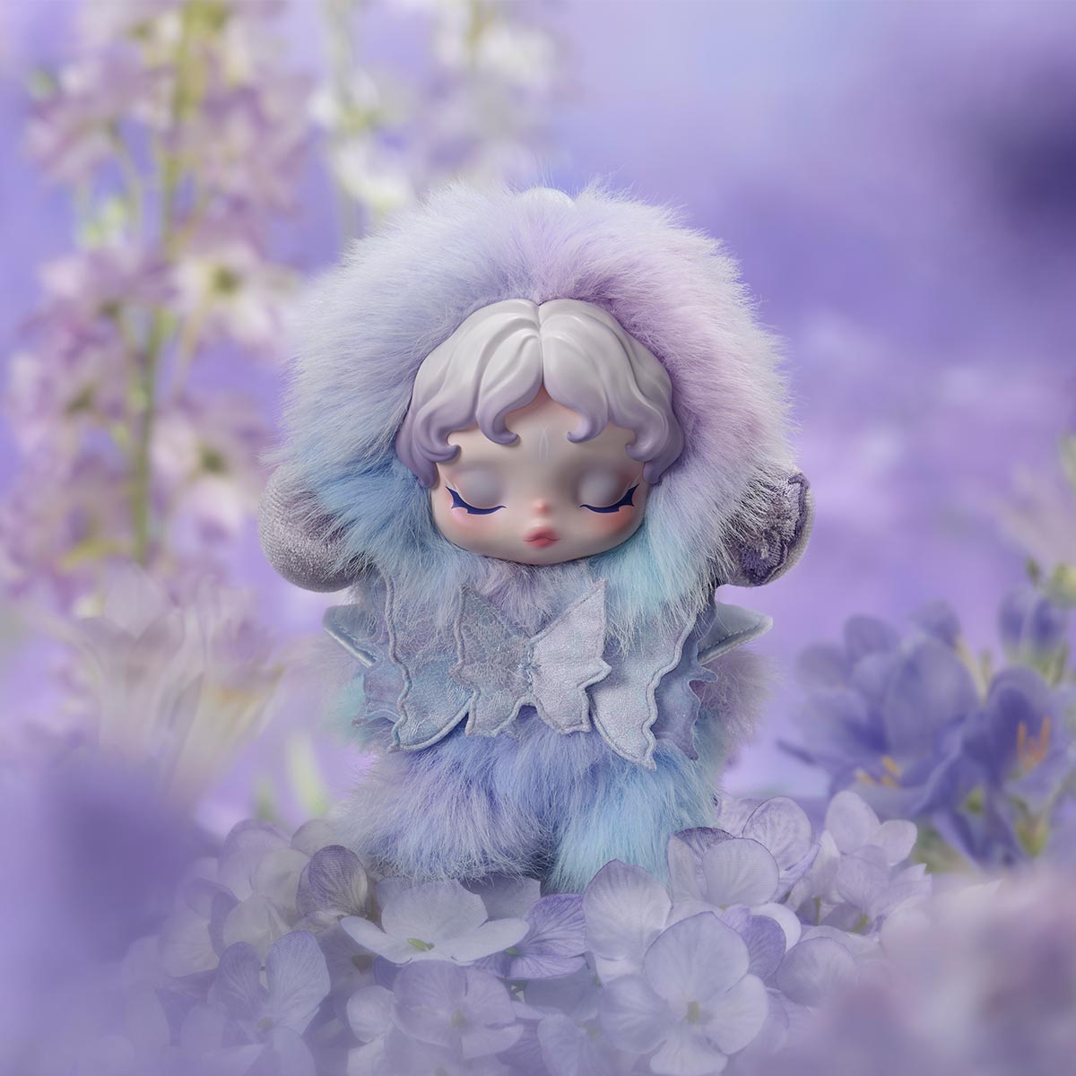 【逸品】 θSKULLPANDA L'impressionnisme Series Plush Doll - POP MART ぬいぐるみ