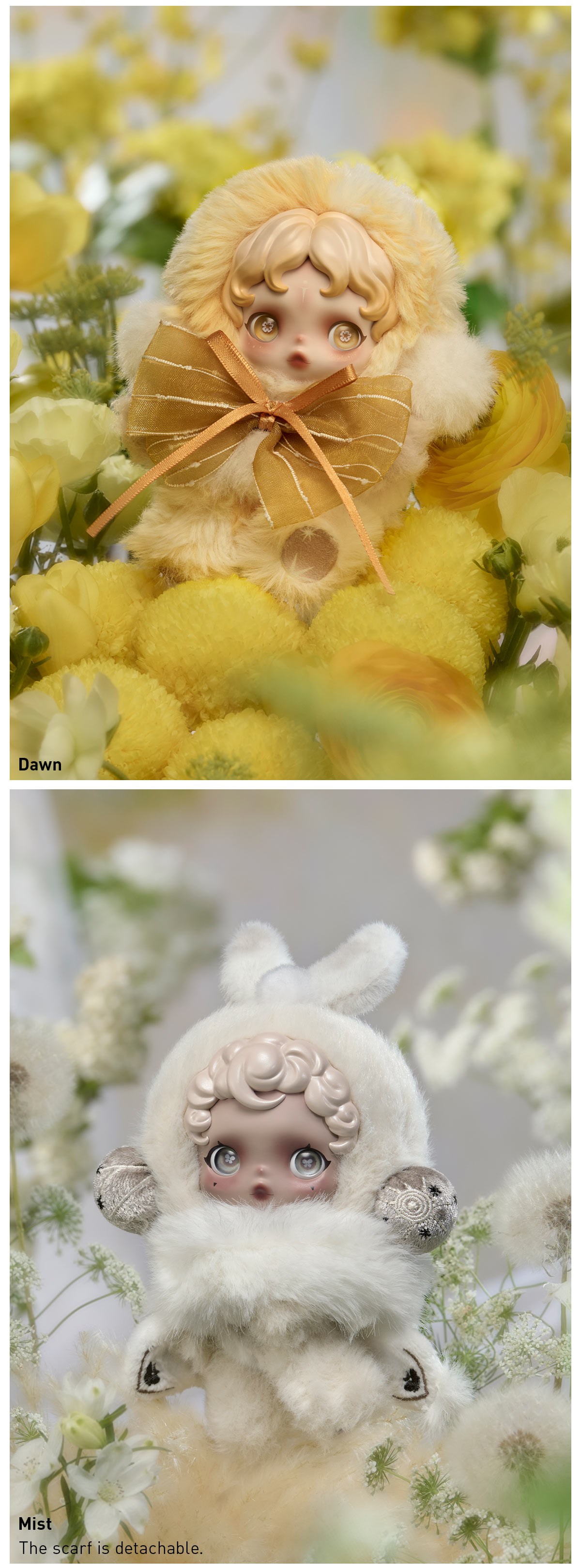 POP NOW:SKULLPANDA L'impressionnisme Series Plush Doll - POP