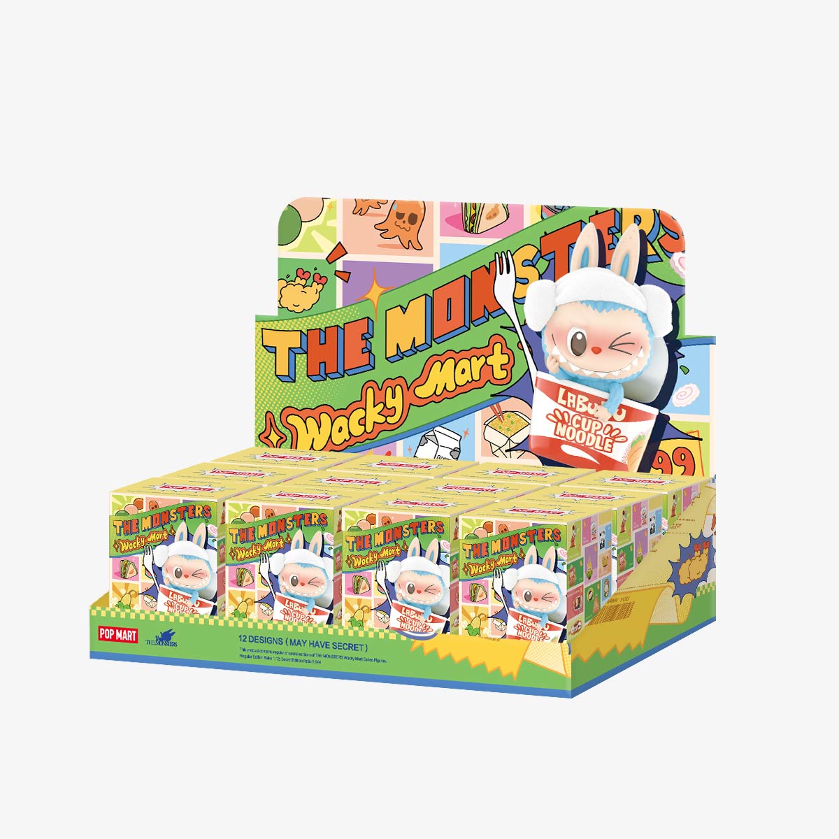 THE MONSTERS Wacky Mart Series-Fridge Magnet Blind Box - POP