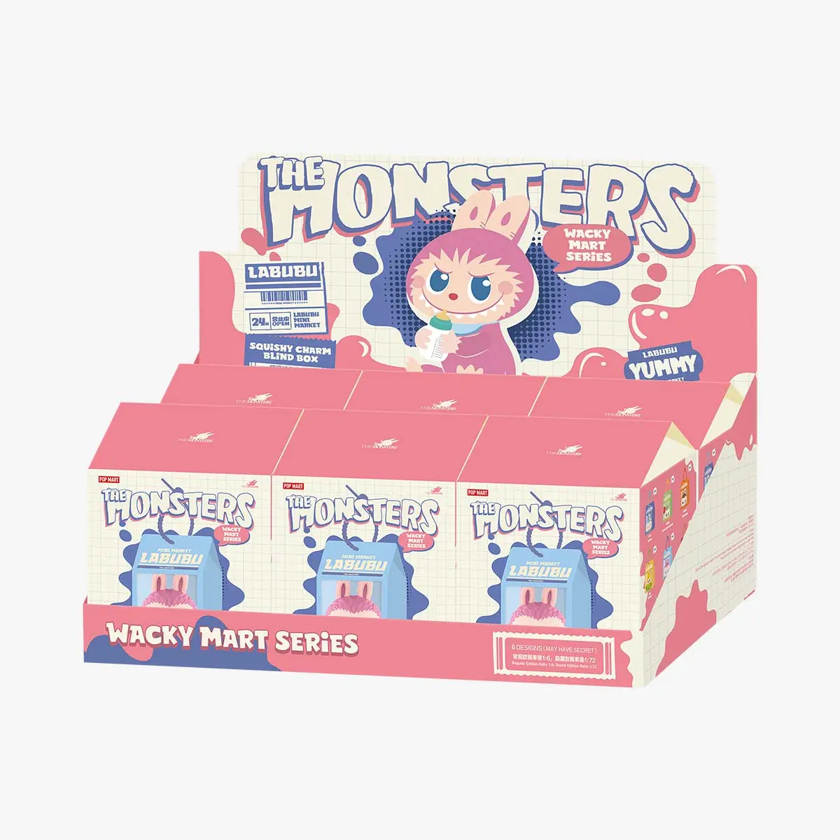 THE MONSTERS Wacky Mart Series-Pinch Pendant Blind Box - POP MART 
