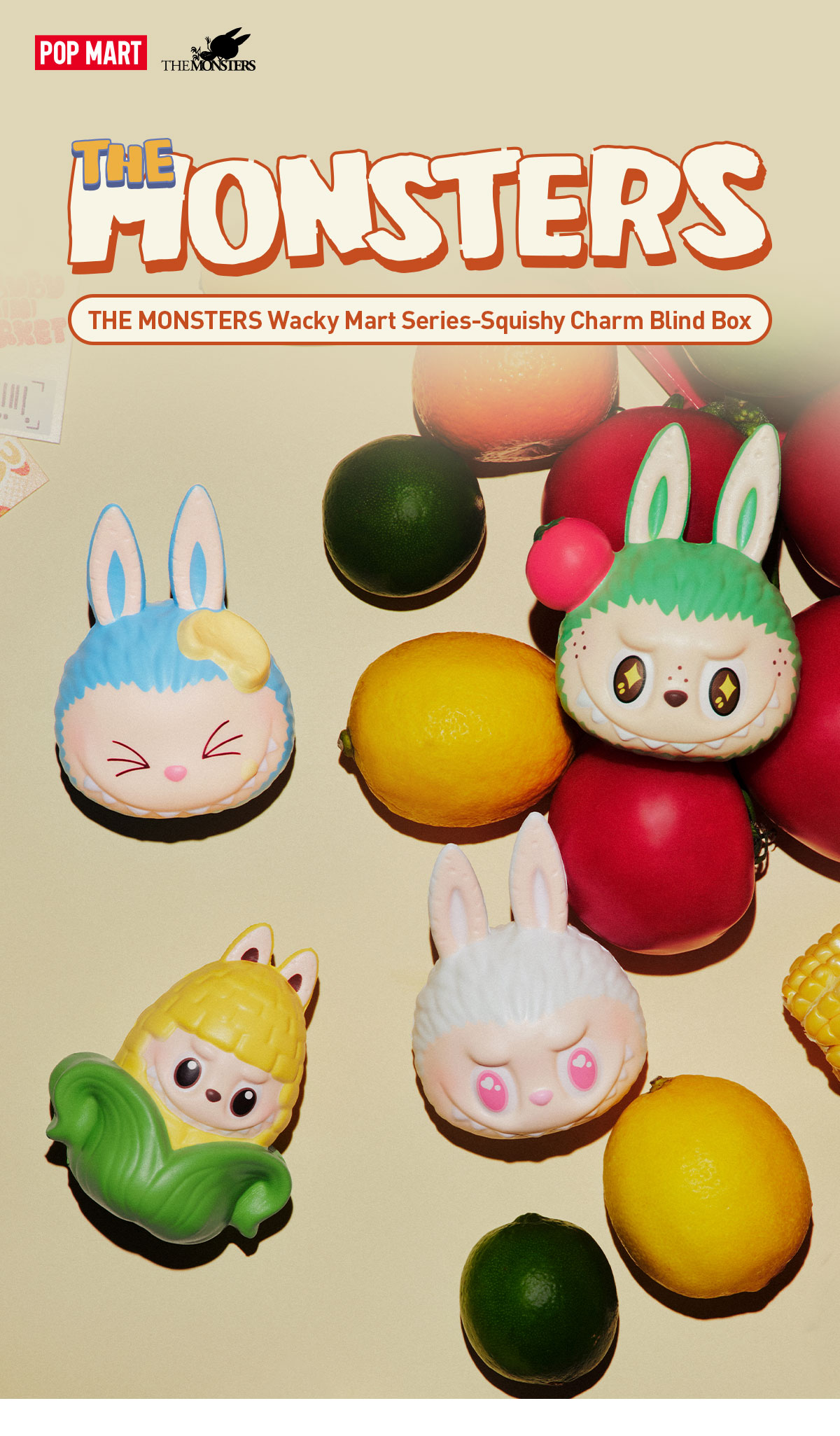 THE MONSTERS Wacky Mart Series Figures - POP MART (United