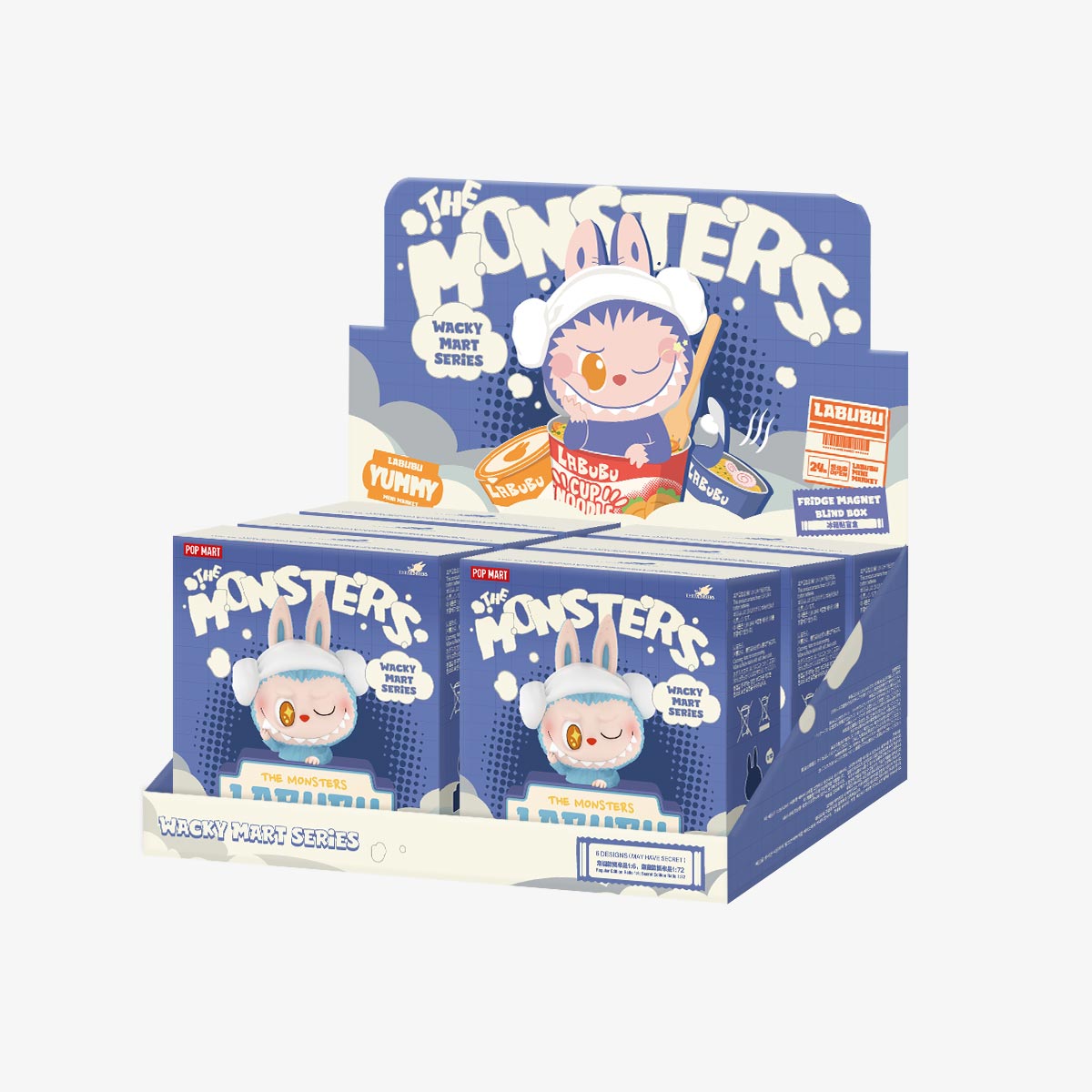 【１ＢＯＸ】THE MONSTERS Wacky Mart シリーズ マグネット THE MONSTERS Wacky Mart Series-Fridge Magnet Blind Box - POP
