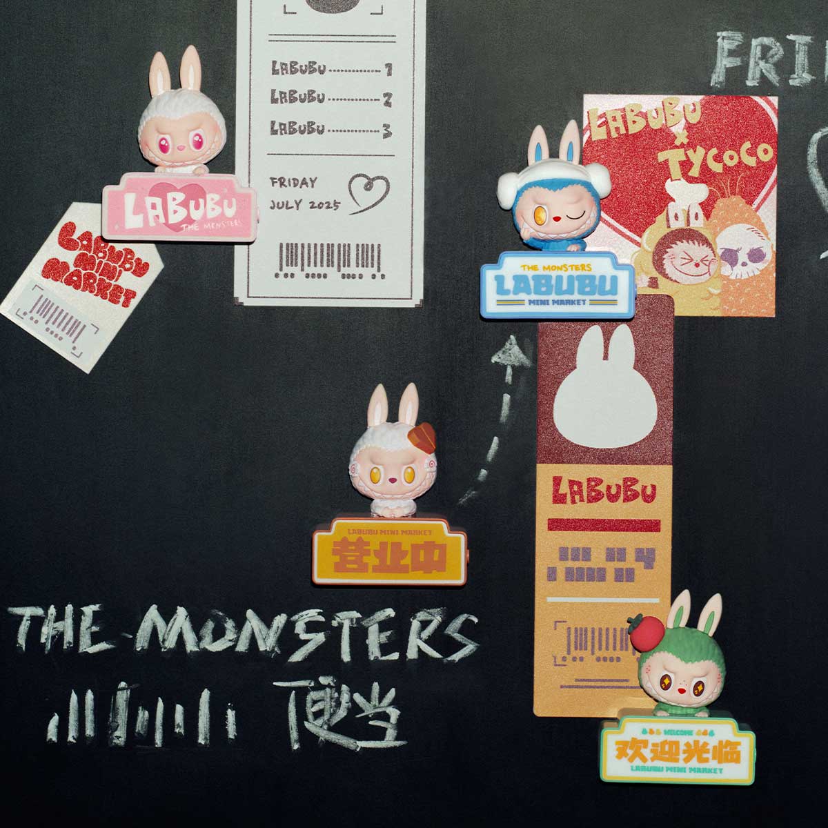 セブンイレブン 冬ギフト カタログ Wacky MONSTERS THE Mart POP - Box Blind Magnet Series-Fridge その他