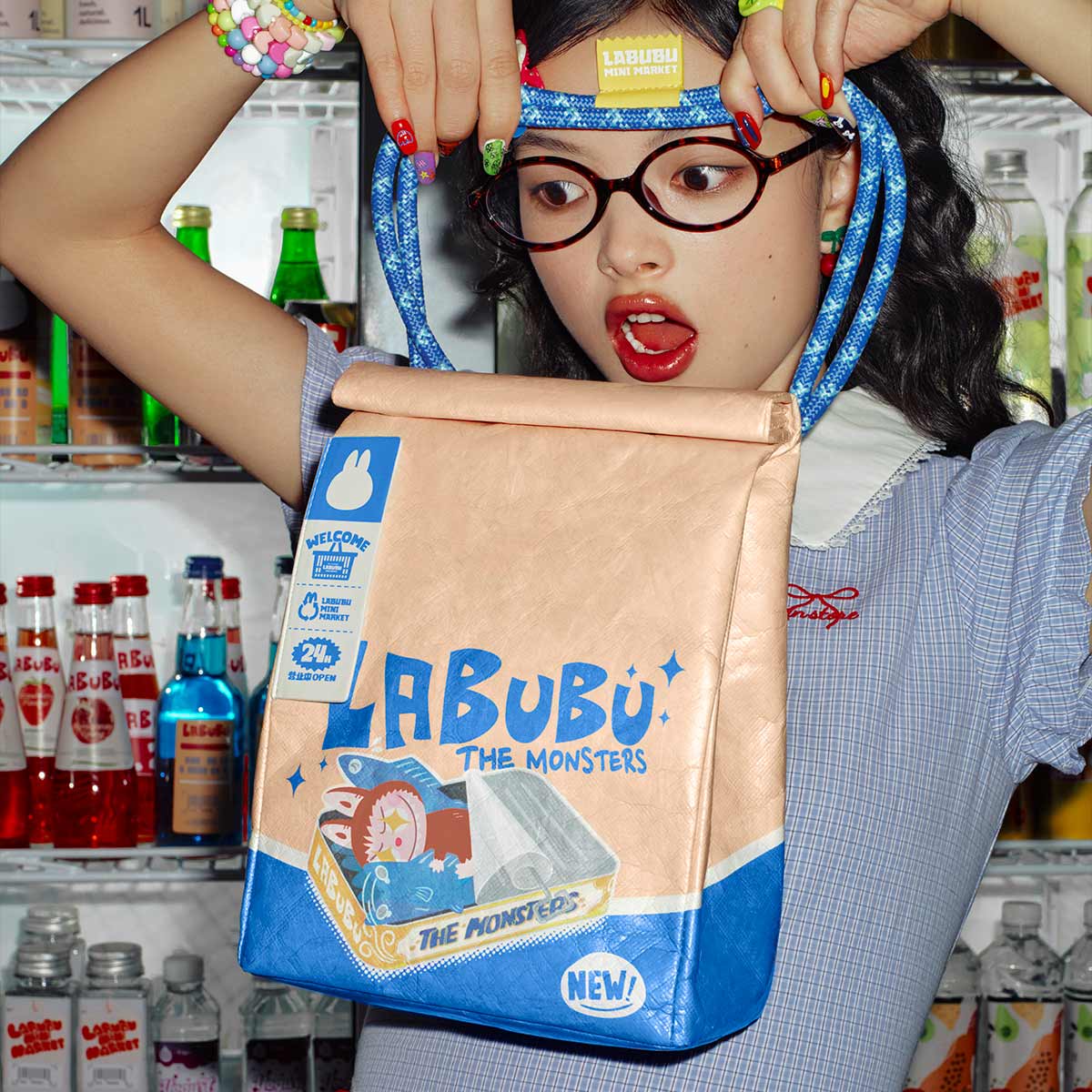 【2025年製 新品】 THE MONSTERS MART POP - Bag Series-Messenger Mart Wacky その他