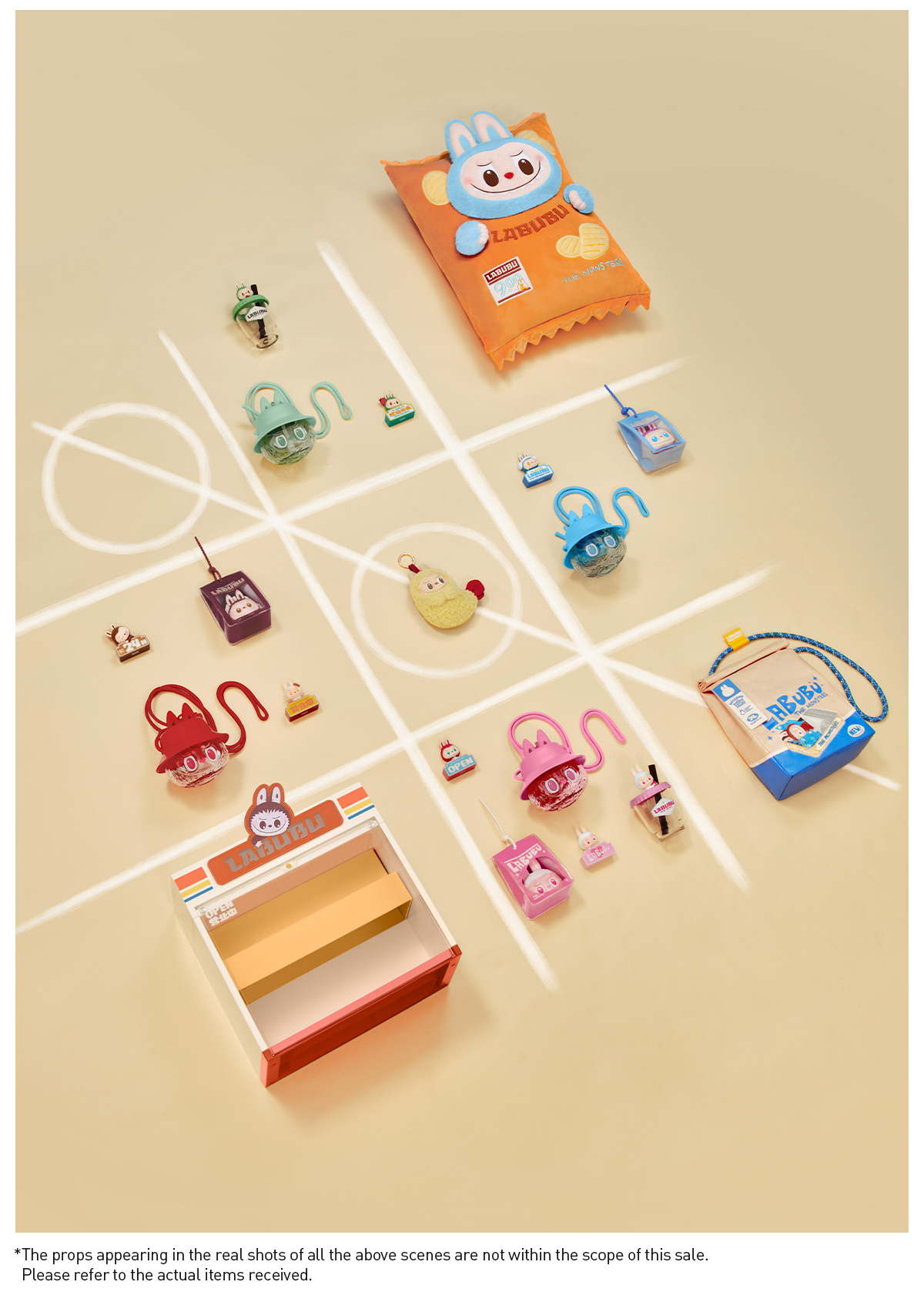 バッグ・カバンその他 Pop Mart Labubu The Monsters Wacky Mart Series Messenger Bag THE MONSTERS Wacky Mart Series-Messenger Bag - POP MART