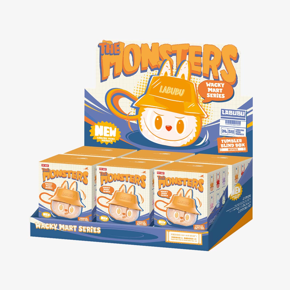 THE MONSTERS Wacky Mart Series-Tumbler Blind Box - POP MART