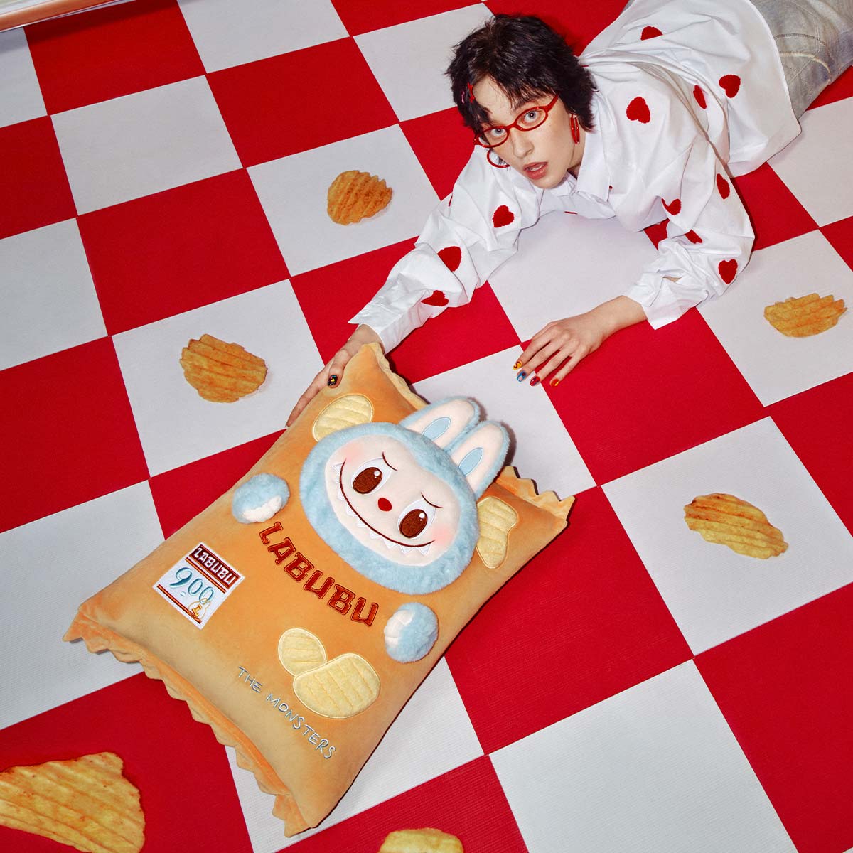 THE MONSTERS Wacky Mart Series-Pillow (Chips) - POP MART