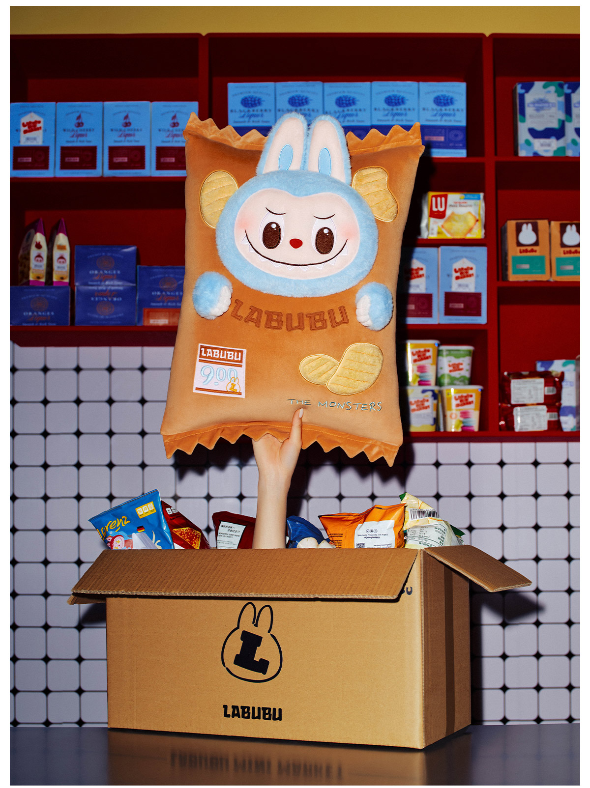 THE MONSTERS Wacky Mart Series-Pillow (Chips) - POP MART