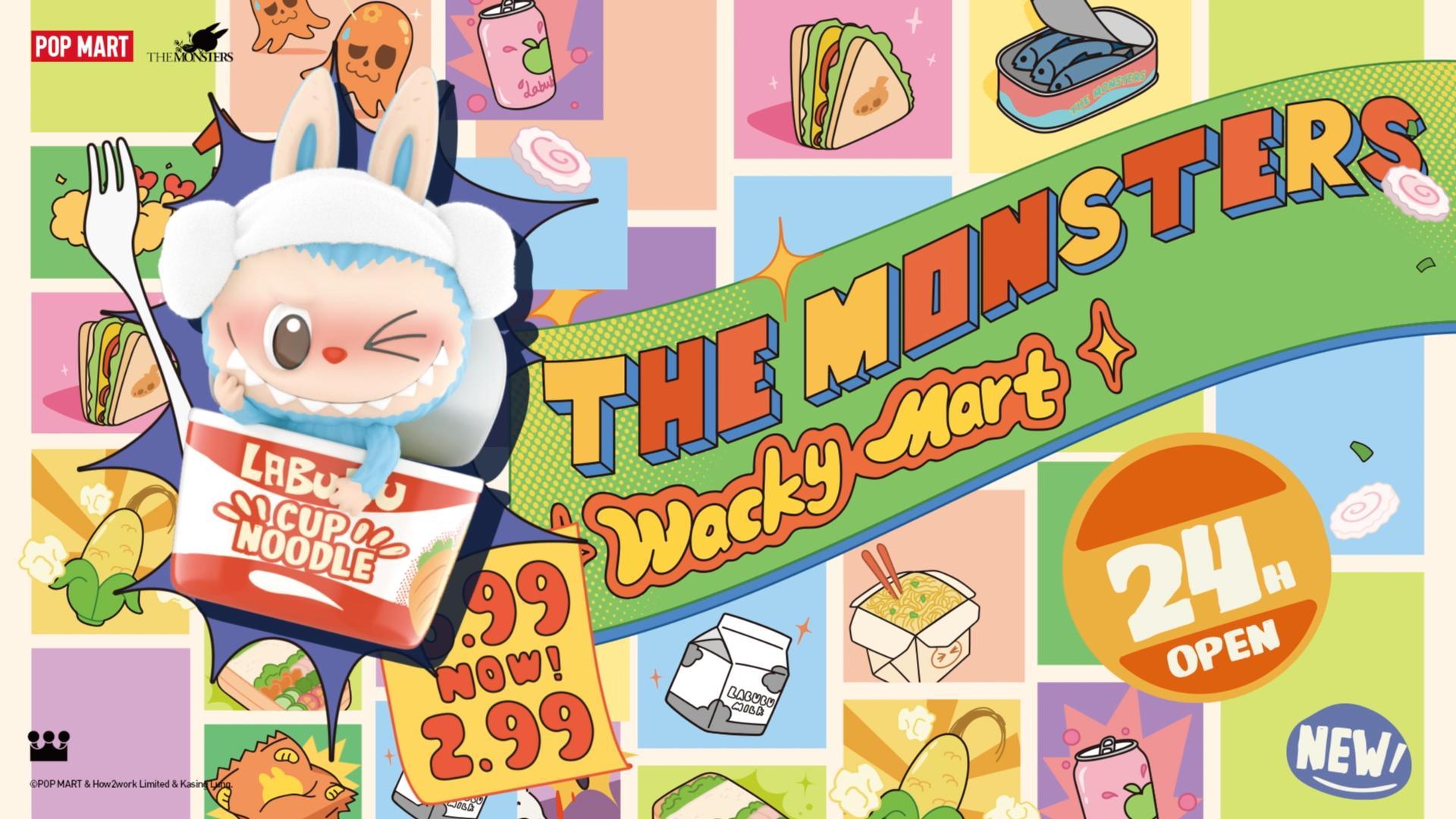 POP NOW:THE MONSTERS Wacky Mart Series Figures - POP MART