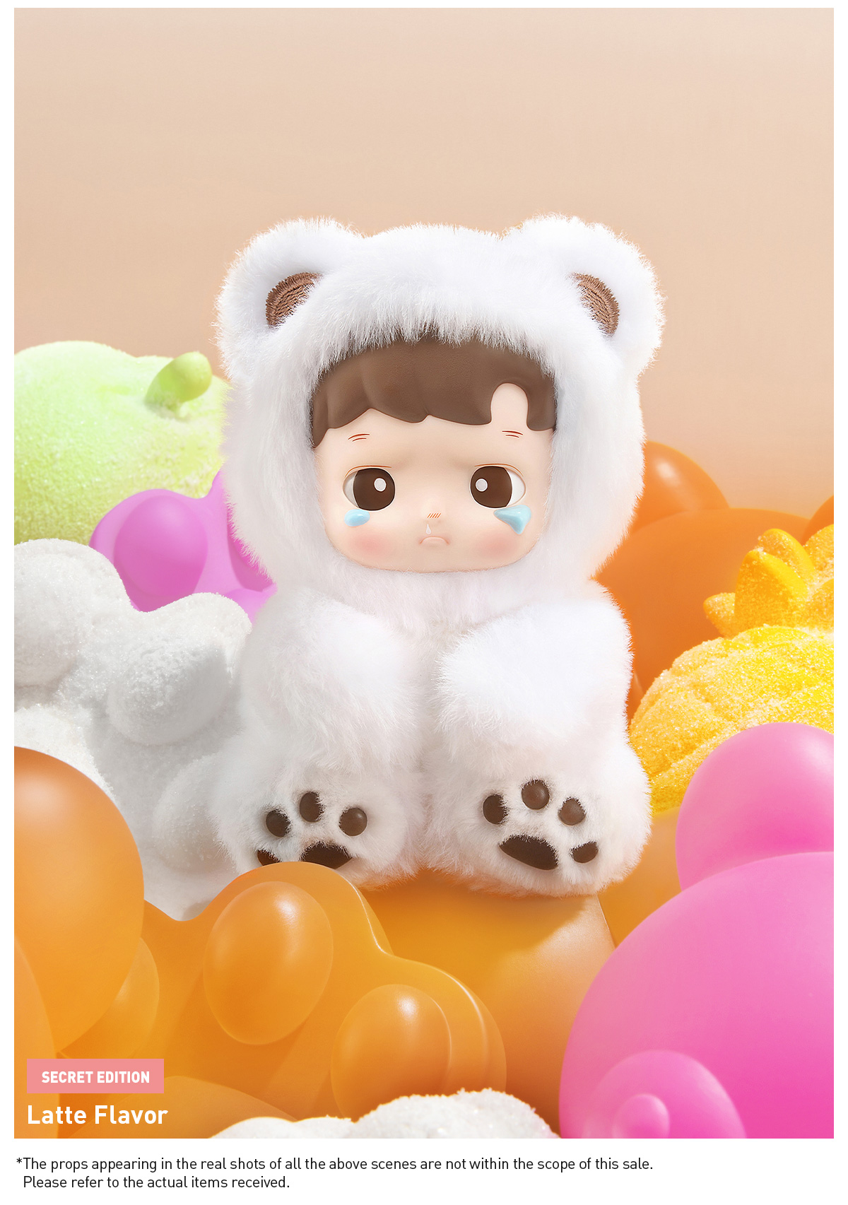 POP NOW:HACIPUPU Gummy Bear Series-Vinyl Plush Pendant Blind