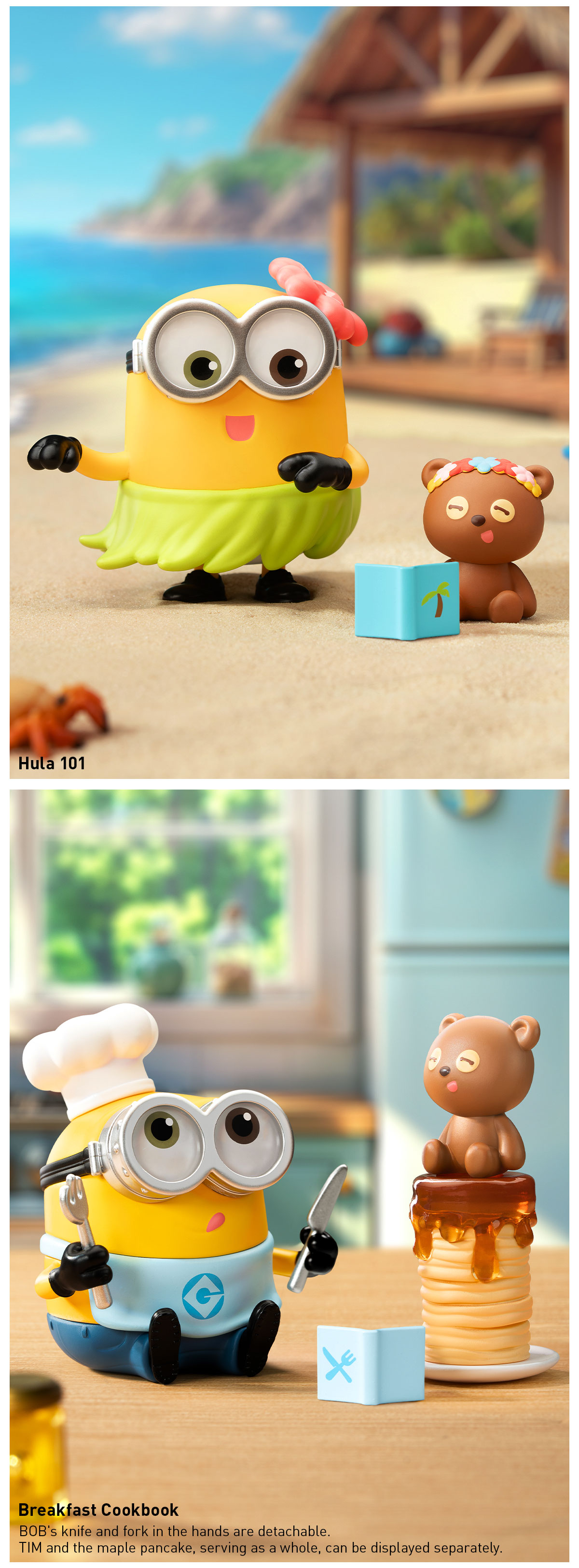 Minions Bedtime Stories by Bob and Tim Series Figures - POP