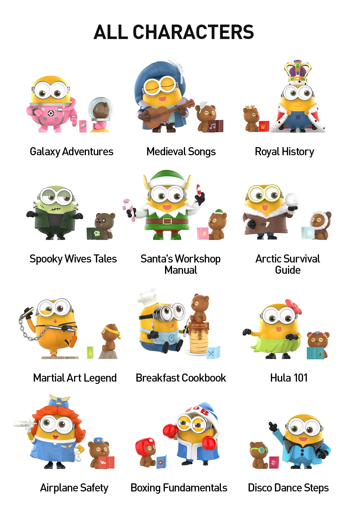 POP NOW:Minions Bedtime Stories by Bob and Tim Series Figures 