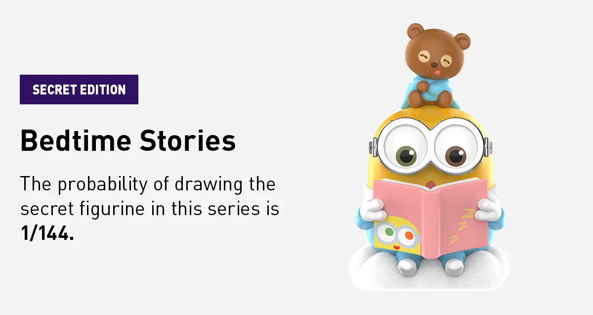 POP NOW:Minions Bedtime Stories by Bob and Tim Series Figures 