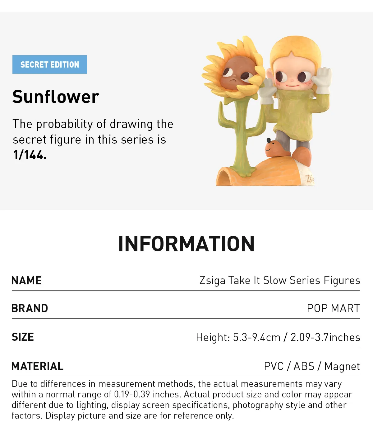 POP NOW:Zsiga Take It Slow Series Figures - POP MART (United States)