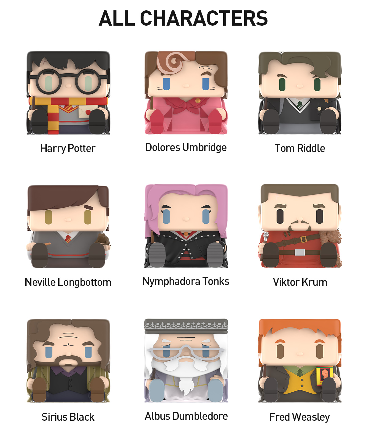 popmart ハリーポッター POP CUBE キューブ　ドラコ Harry Potter POP CUBE-3 Series Figures - POP MART (United