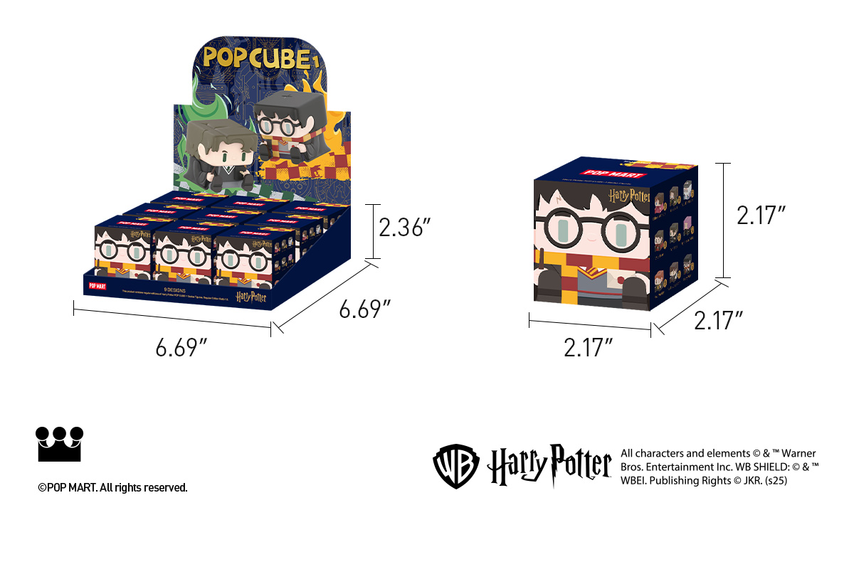 Harry Potter POP CUBE-1 Series Figures - POP MART (United