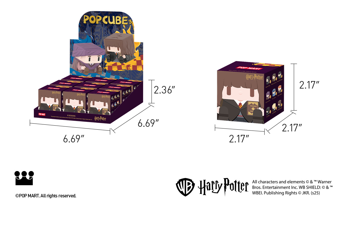 popmart ハリーポッター POP CUBE キューブ　ウィーズリー兄弟 Harry Potter POP CUBE-1 Series Figures - POP MART (United