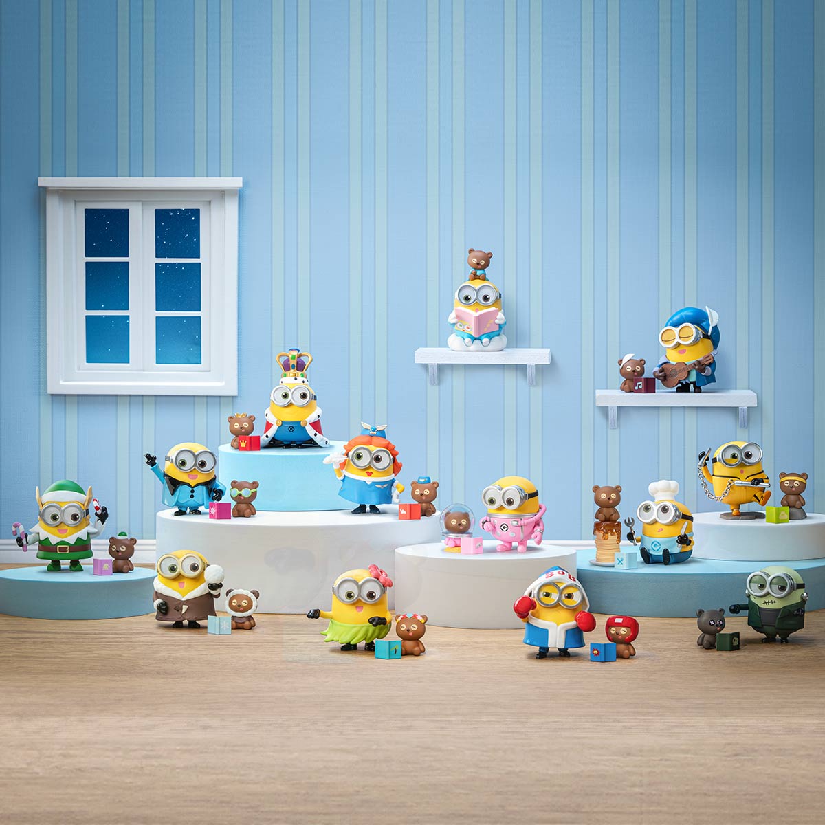 Minions Bedtime Stories by Bob and Tim Series Figures - POP