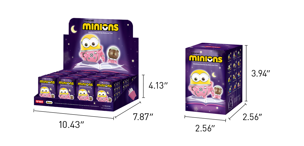Minions Bedtime Stories by Bob and Tim Series Figures - POP