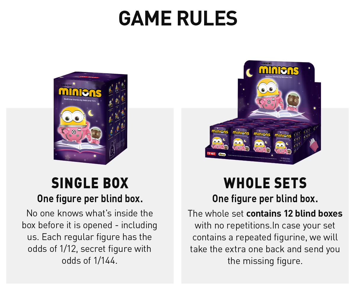 Minions Bedtime Stories by Bob and Tim Series Figures - POP