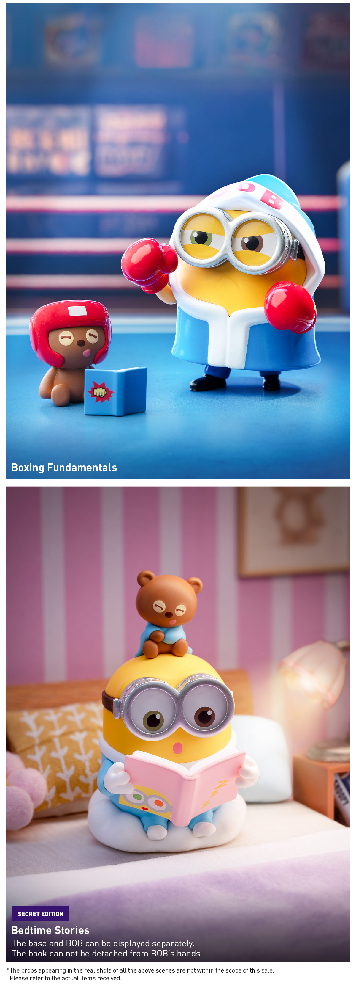 Minions Bedtime Stories by Bob and Tim Series Figures - POP
