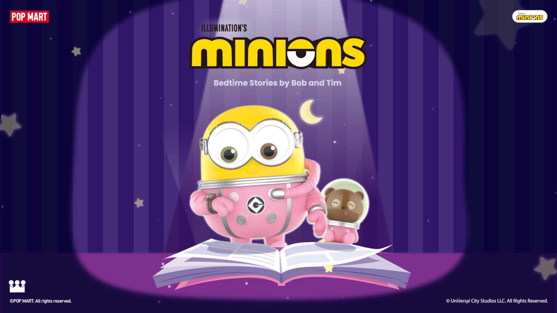 Minions Bedtime Stories by Bob and Tim Series Figures - POP