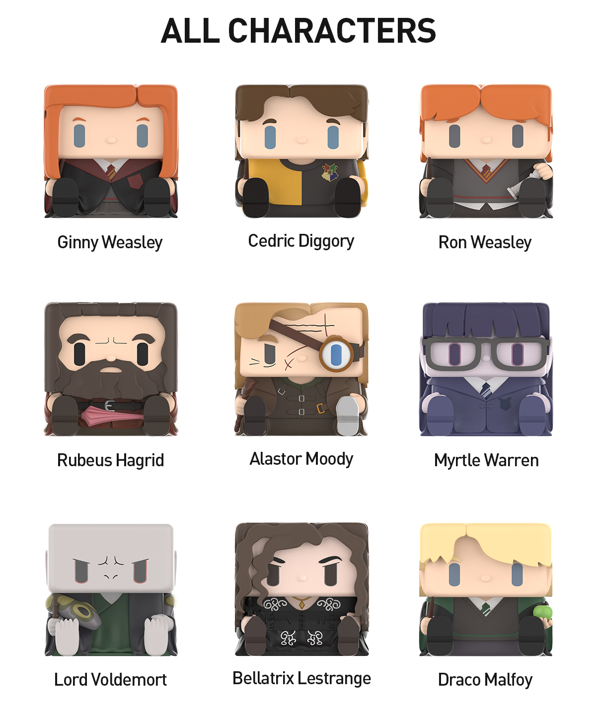 Harry Potter POP CUBE-2 Series Figures - POP MART (Canada)